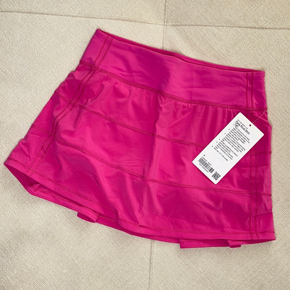 Lululemon Pace Rival Skirt *Tall 💖 Sonic Pink - Picture 2 of 12